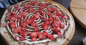 El Clandestino Nutella Pizza